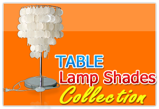 Philippine capiz Handmade Table lamp shades